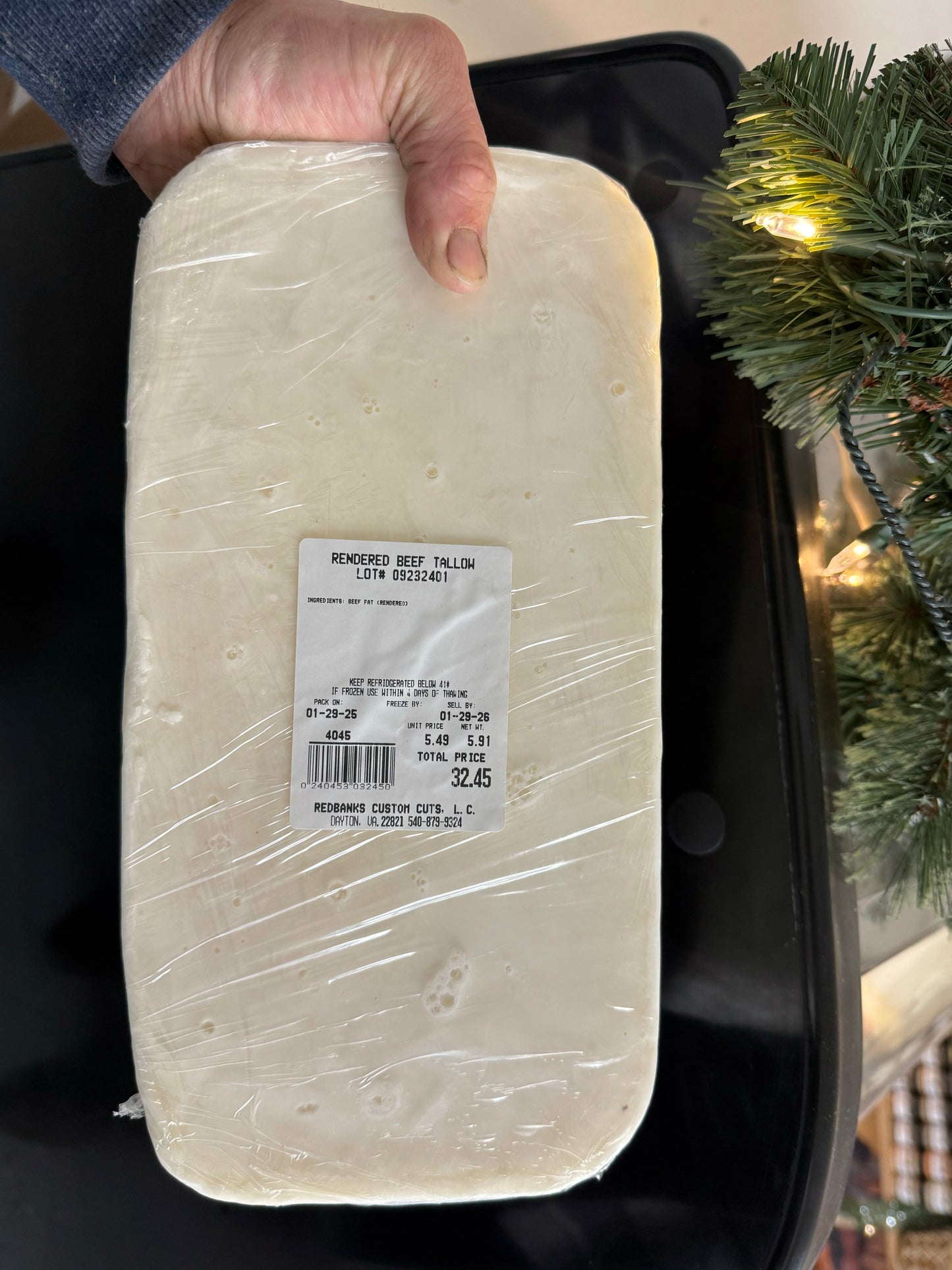 Rendered Beef Tallow